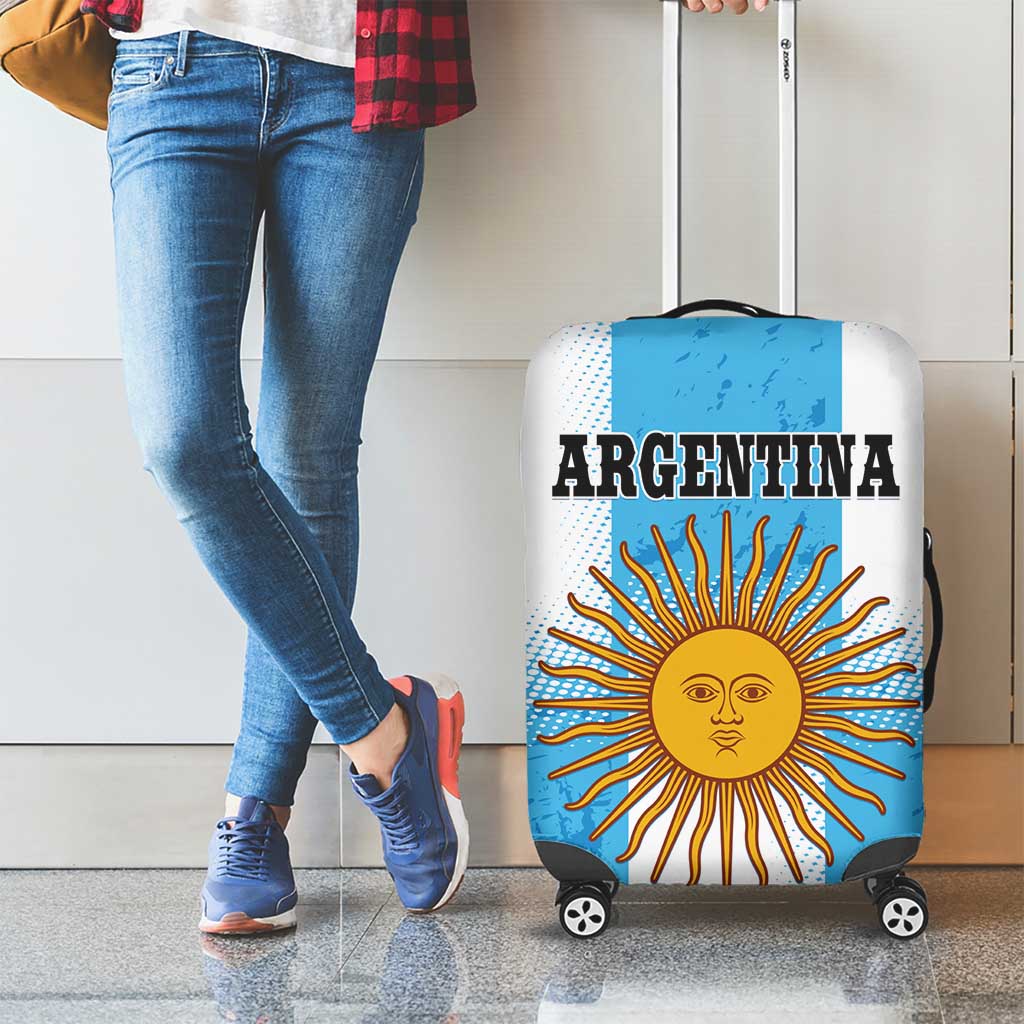Argentina Football Luggage Cover