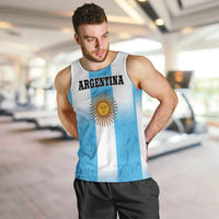 Custom Argentina Football Men Tank Top