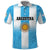 Custom Argentina Football Polo Shirt