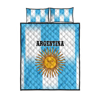 Argentina Football Quilt Bed Set