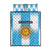 Argentina Football Quilt Bed Set