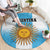 Argentina Football Round Carpet