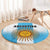 Argentina Football Round Carpet