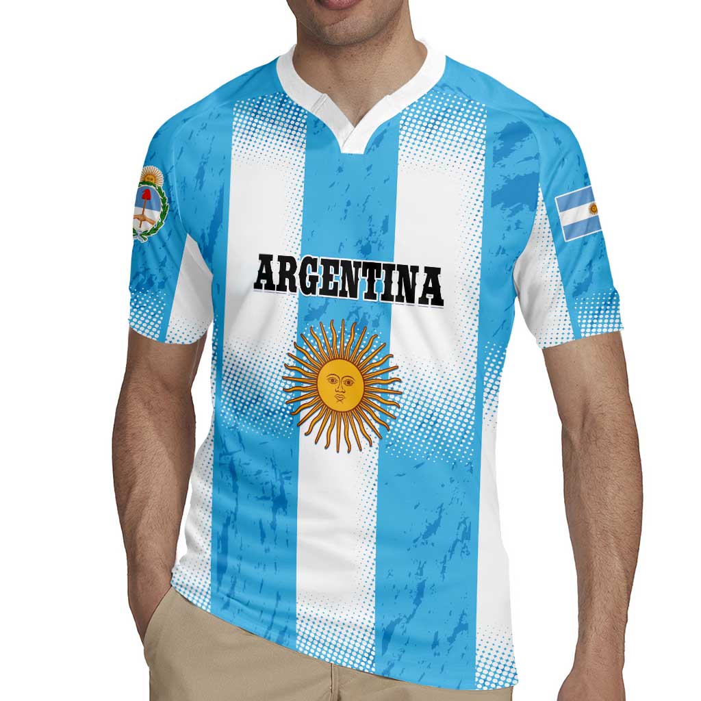 Custom Argentina Football Rugby Jersey