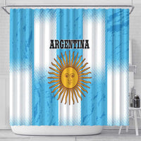 Argentina Football Shower Curtain