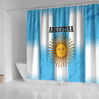 Argentina Football Shower Curtain