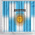 Argentina Football Shower Curtain