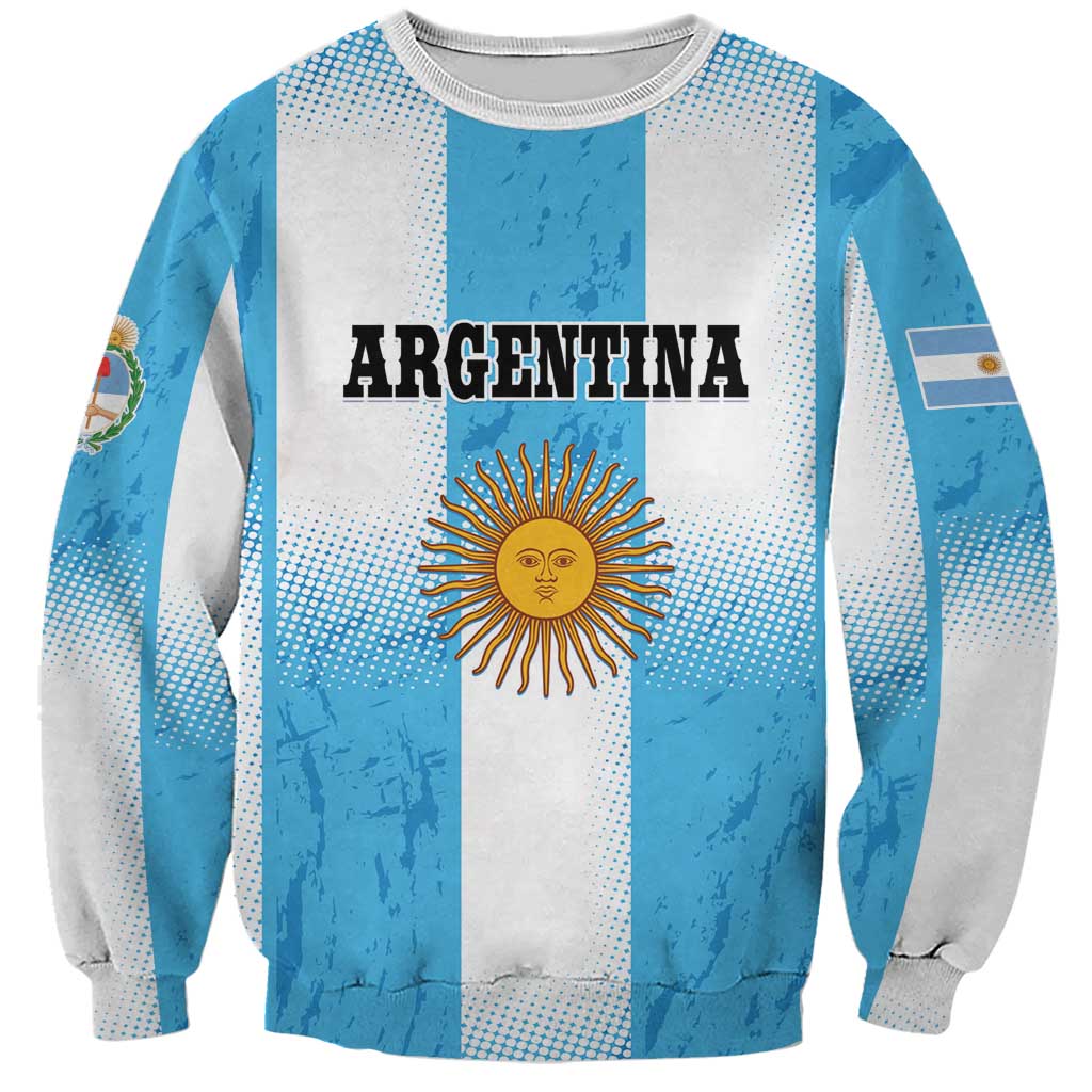 Custom Argentina Football Sweatshirt