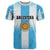 Custom Argentina Football T Shirt