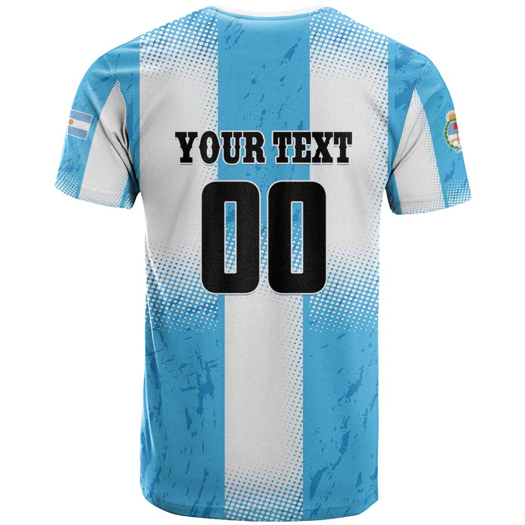 Custom Argentina Football T Shirt