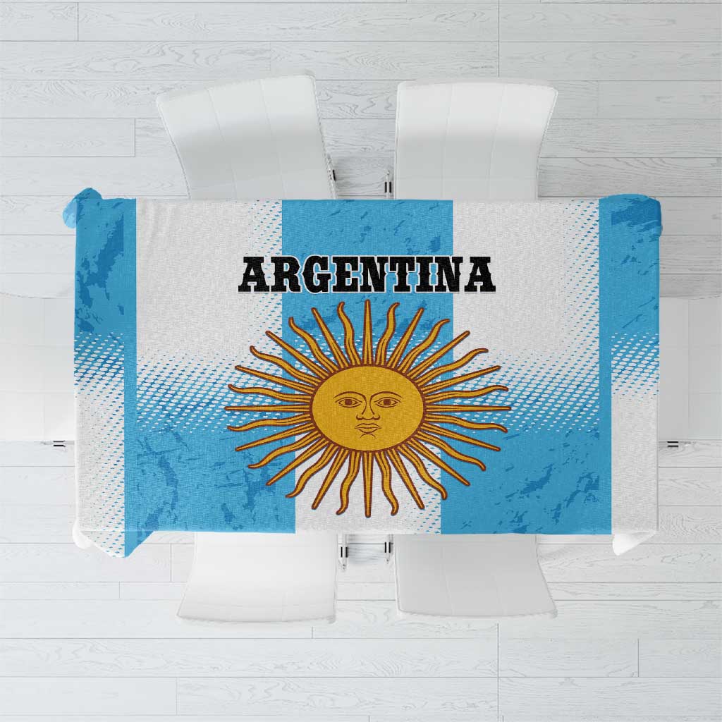 Argentina Football Tablecloth