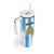 Custom Argentina Football Tumbler With Handle