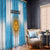 Argentina Football Window Curtain