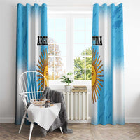 Argentina Football Window Curtain