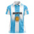 Custom Argentina Football Women Polo Shirt