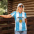 Custom Argentina Football Women Polo Shirt