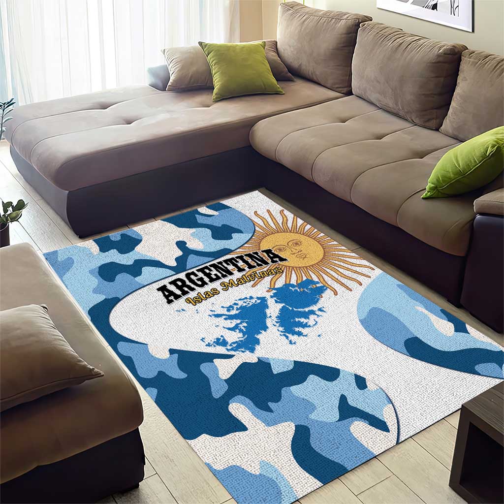 Argentina Malvinas Day Area Rug Las Malvinas Son Argentinas