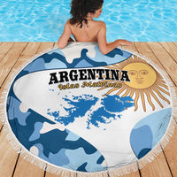 Argentina Malvinas Day Beach Blanket Las Malvinas Son Argentinas