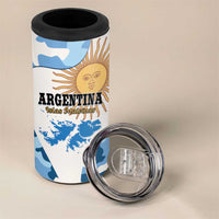 Argentina Malvinas Day 4 in 1 Can Cooler Tumbler Las Malvinas Son Argentinas