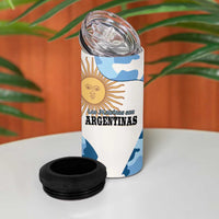 Argentina Malvinas Day 4 in 1 Can Cooler Tumbler Las Malvinas Son Argentinas