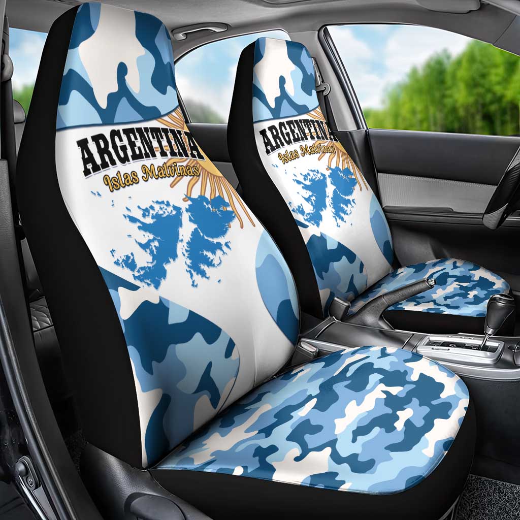 Argentina Malvinas Day Car Seat Cover Las Malvinas Son Argentinas