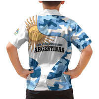 Argentina Malvinas Day Family Matching Mermaid Dress and Hawaiian Shirt Las Malvinas Son Argentinas