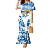 Argentina Malvinas Day Family Matching Mermaid Dress and Hawaiian Shirt Las Malvinas Son Argentinas