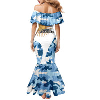 Argentina Malvinas Day Family Matching Mermaid Dress and Hawaiian Shirt Las Malvinas Son Argentinas