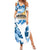 Argentina Malvinas Day Family Matching Summer Maxi Dress and Hawaiian Shirt Las Malvinas Son Argentinas