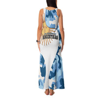 Argentina Malvinas Day Family Matching Tank Maxi Dress and Hawaiian Shirt Las Malvinas Son Argentinas