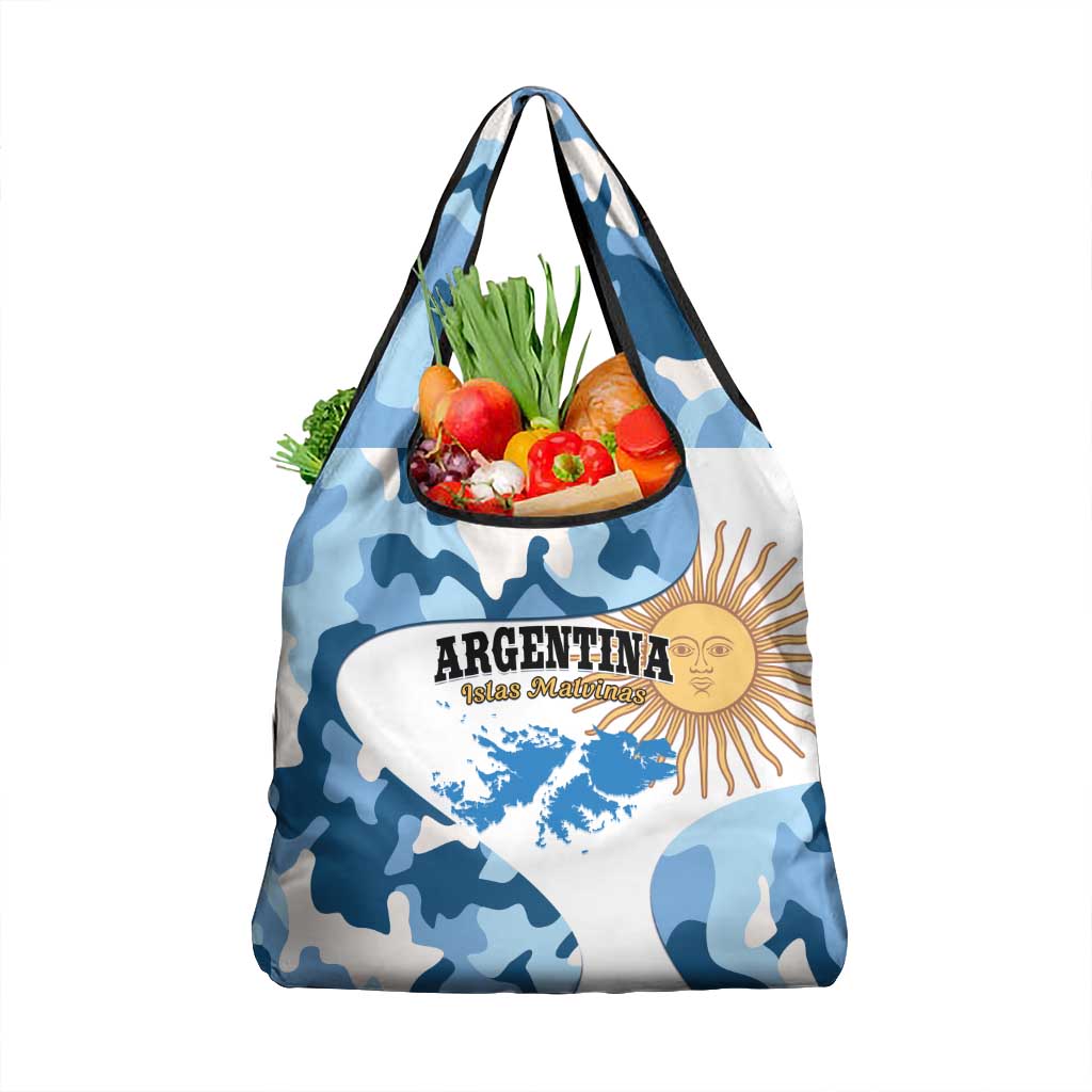 Argentina Malvinas Day Grocery Bag Las Malvinas Son Argentinas