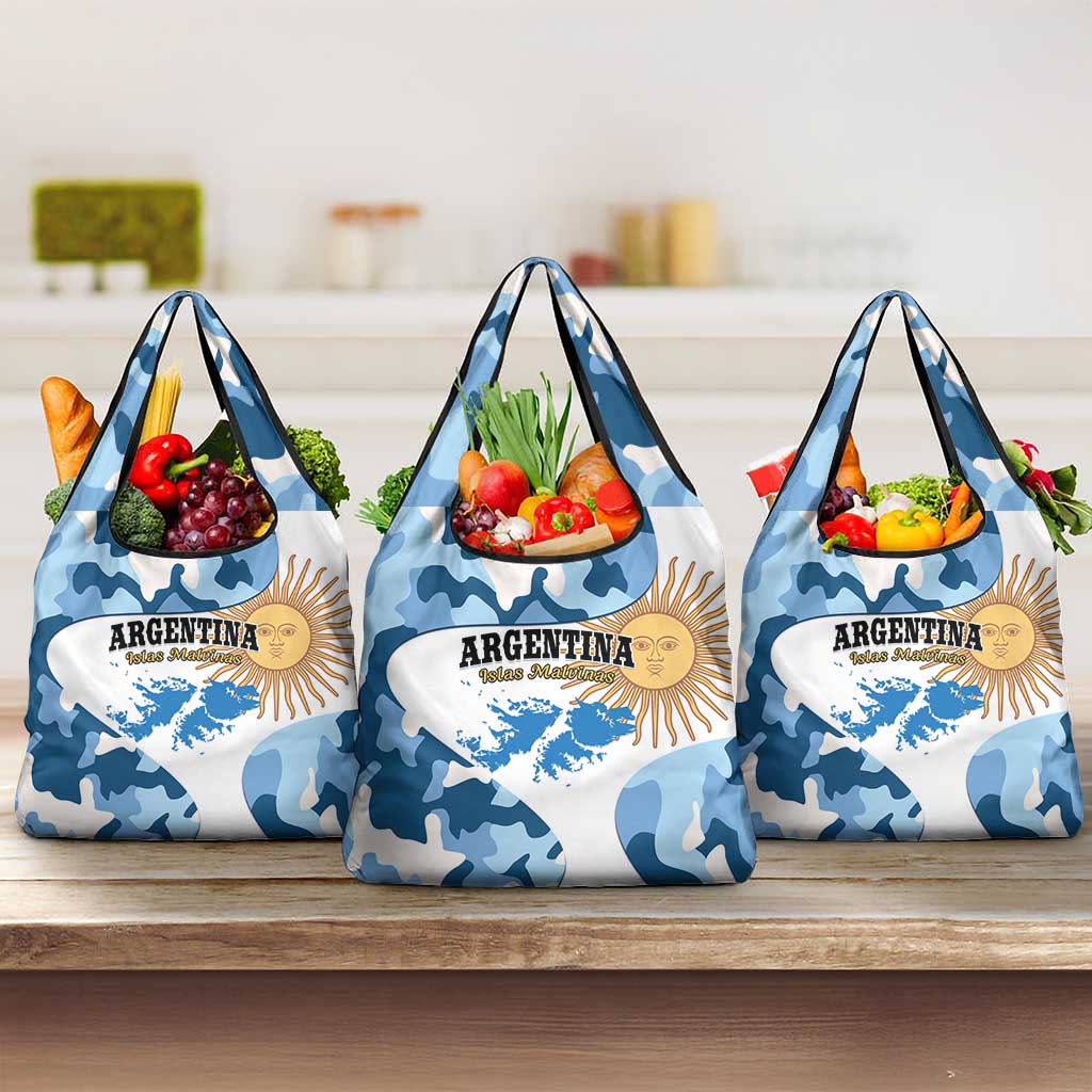Argentina Malvinas Day Grocery Bag Las Malvinas Son Argentinas