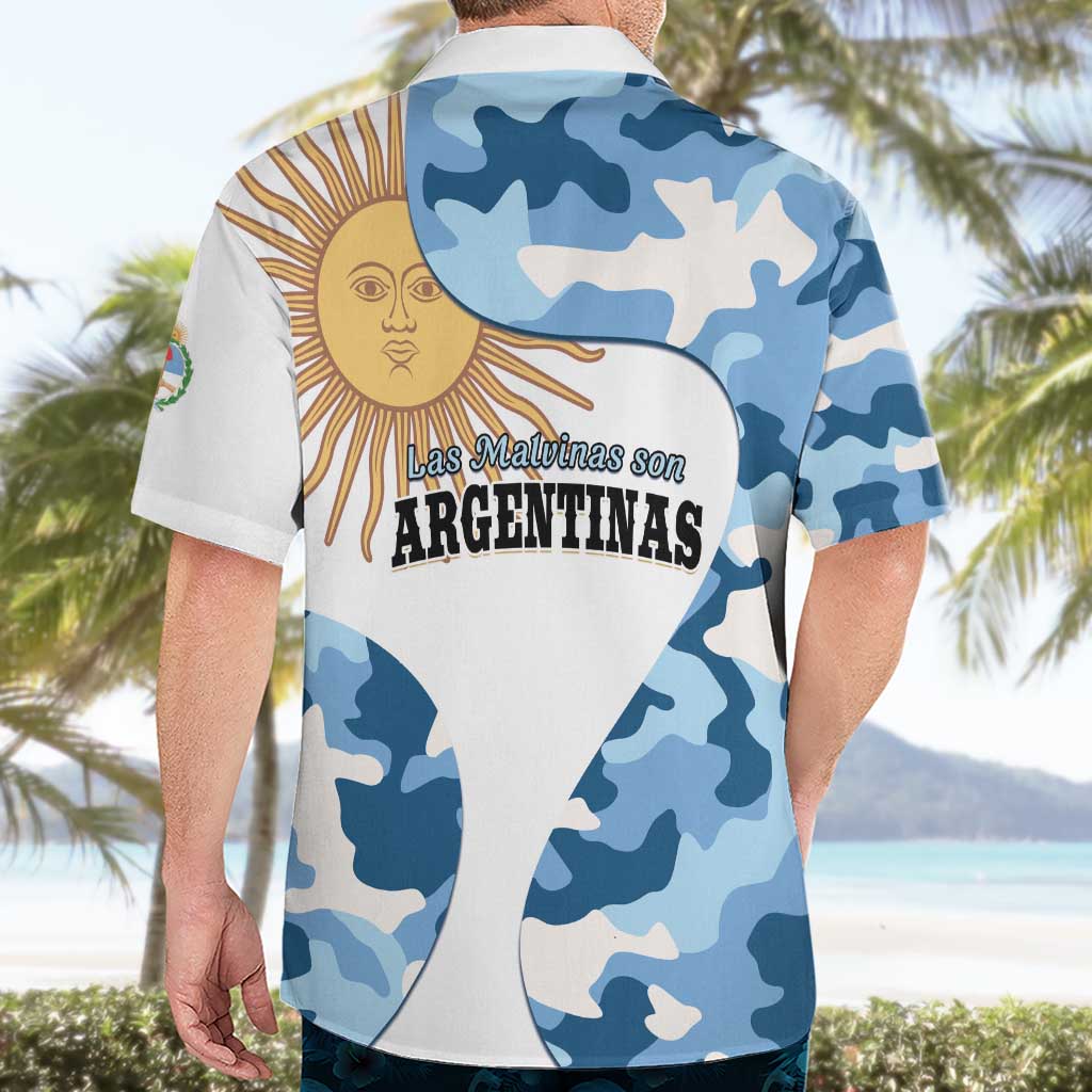 Argentina Malvinas Day Hawaiian Shirt Las Malvinas Son Argentinas