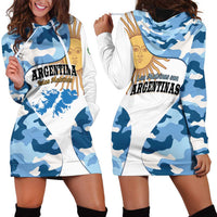 Argentina Malvinas Day Hoodie Dress Las Malvinas Son Argentinas