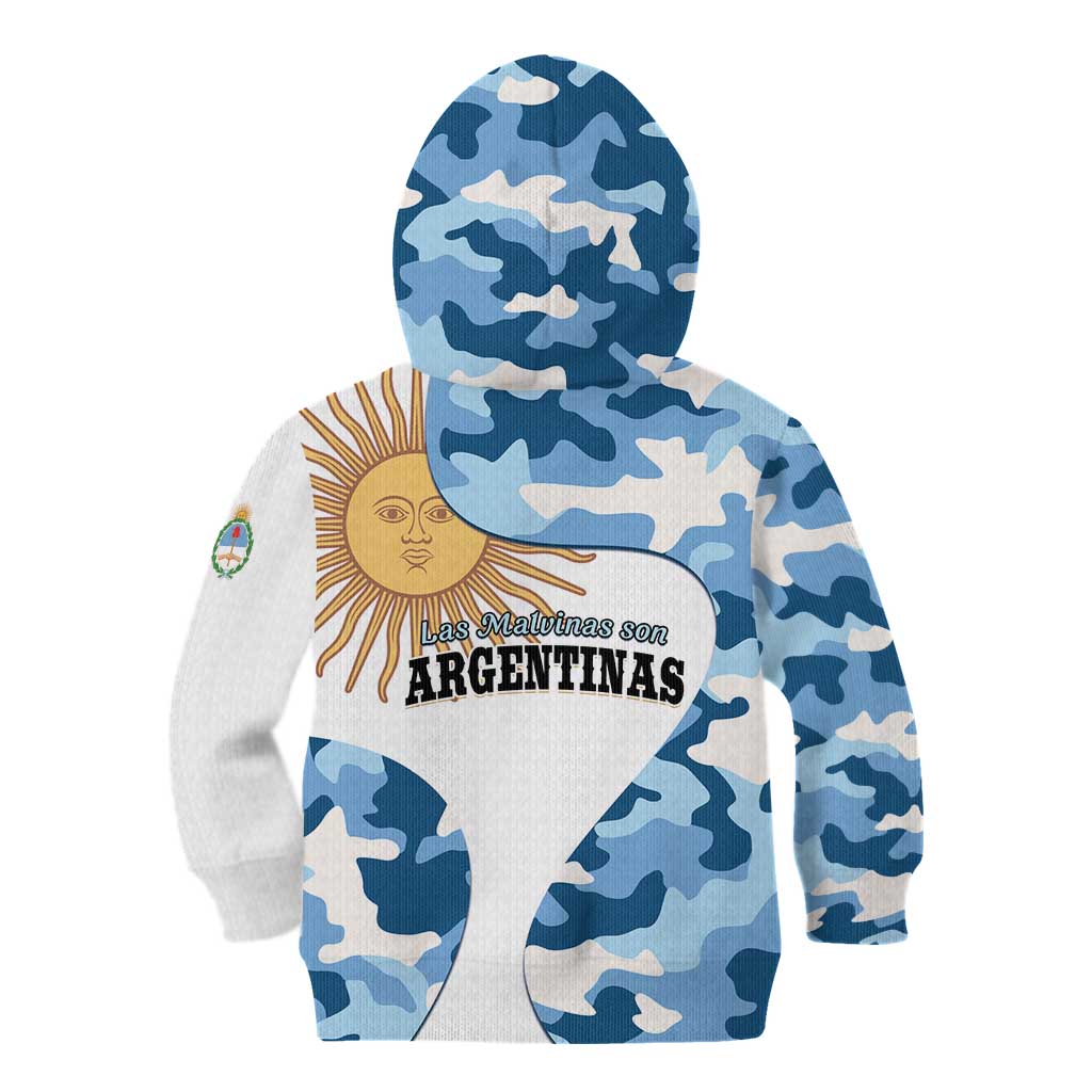 Argentina Malvinas Day Kid Hoodie Las Malvinas Son Argentinas