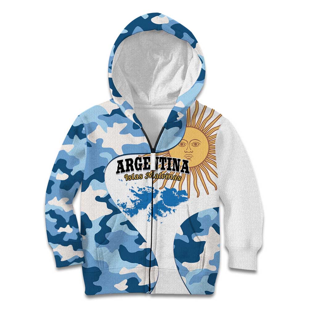 Argentina Malvinas Day Kid Hoodie Las Malvinas Son Argentinas