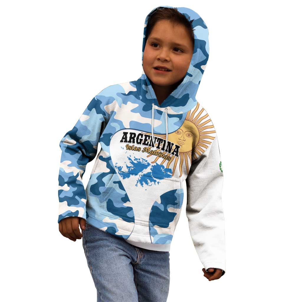 Argentina Malvinas Day Kid Hoodie Las Malvinas Son Argentinas