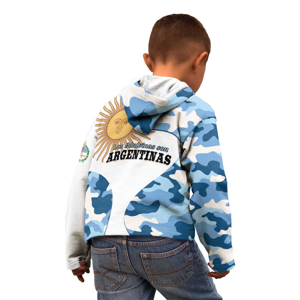 Argentina Malvinas Day Kid Hoodie Las Malvinas Son Argentinas