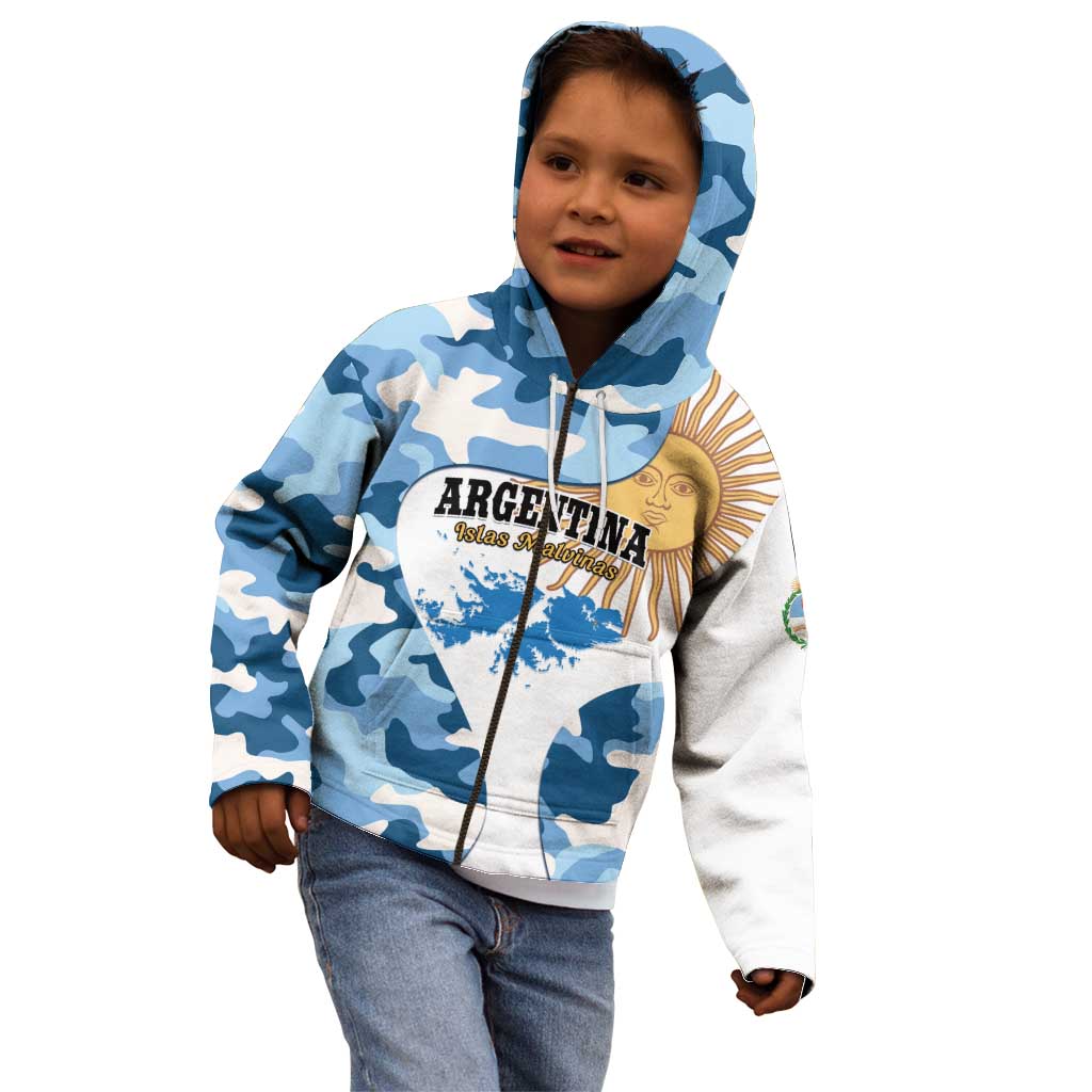 Argentina Malvinas Day Kid Hoodie Las Malvinas Son Argentinas