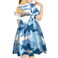 Argentina Malvinas Day Kid Short Sleeve Dress Las Malvinas Son Argentinas