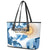 Argentina Malvinas Day Leather Tote Bag Las Malvinas Son Argentinas