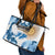 Argentina Malvinas Day Leather Tote Bag Las Malvinas Son Argentinas