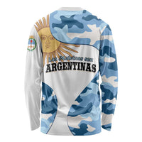 Argentina Malvinas Day Long Sleeve Shirt Las Malvinas Son Argentinas