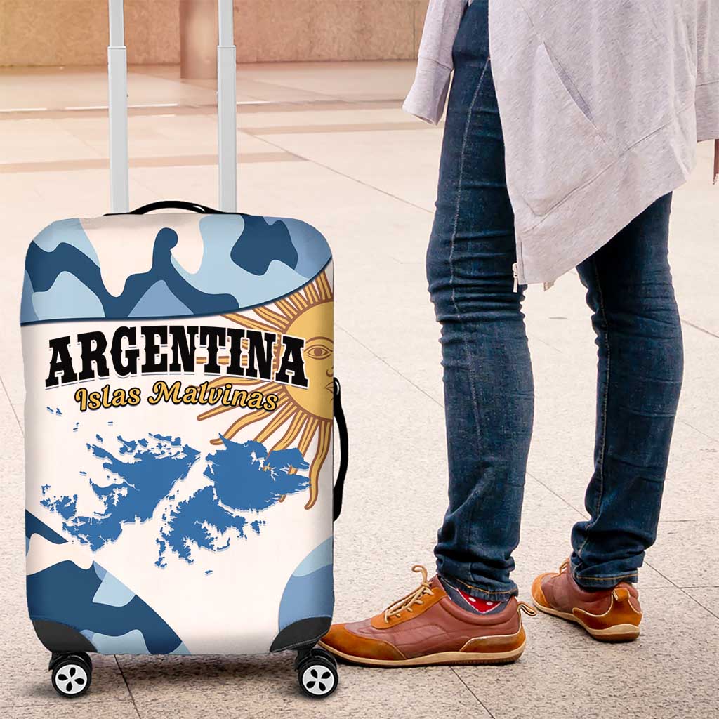 Argentina Malvinas Day Luggage Cover Las Malvinas Son Argentinas