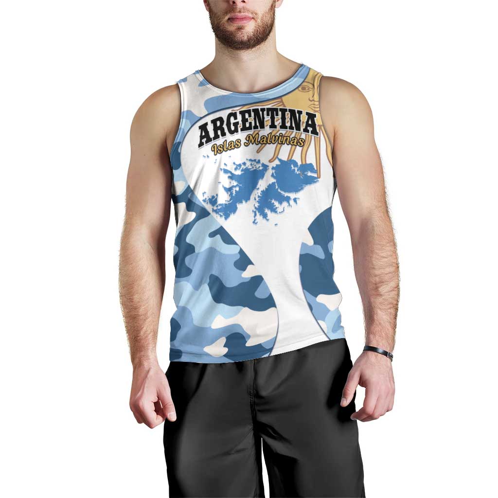 Argentina Malvinas Day Men Tank Top Las Malvinas Son Argentinas