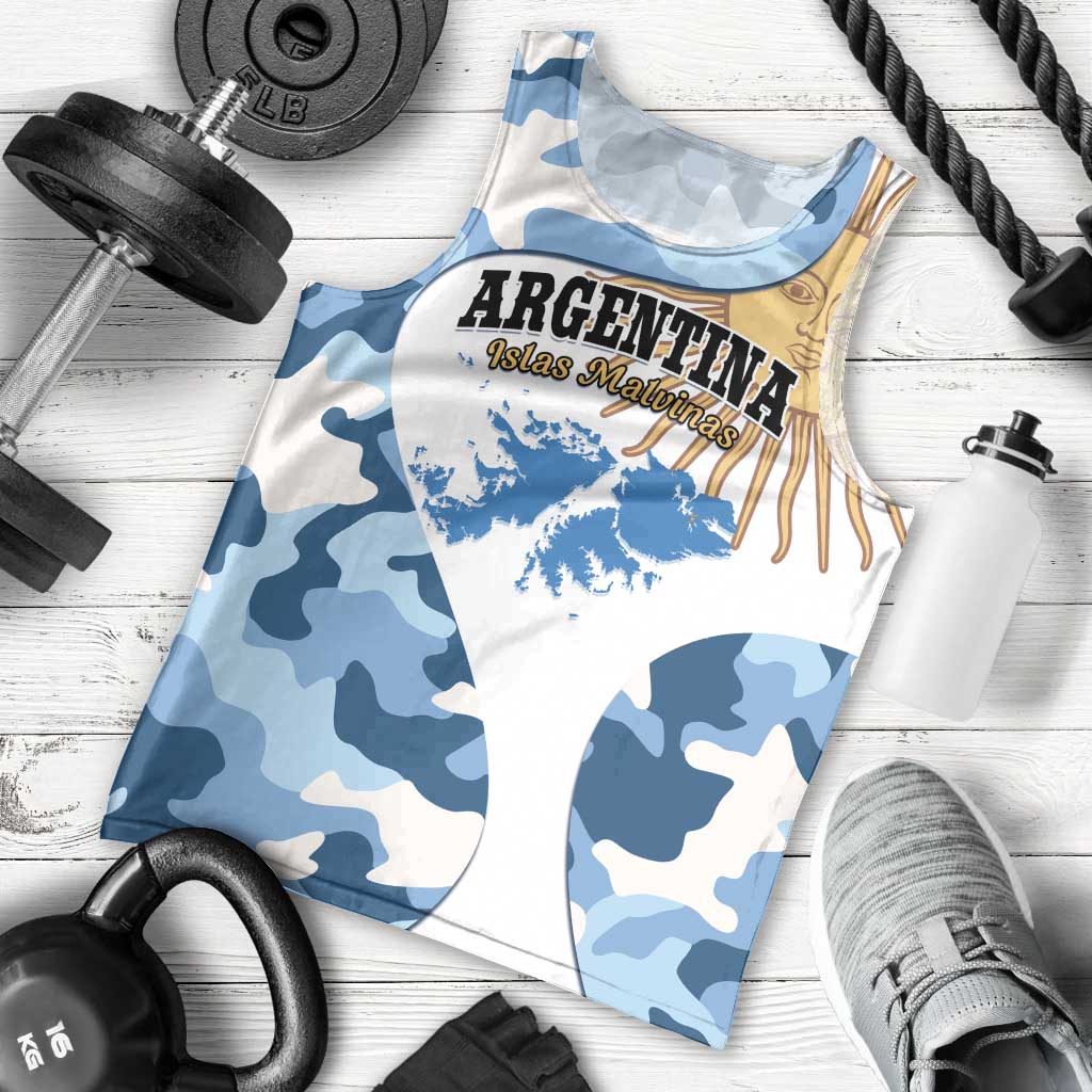 Argentina Malvinas Day Men Tank Top Las Malvinas Son Argentinas