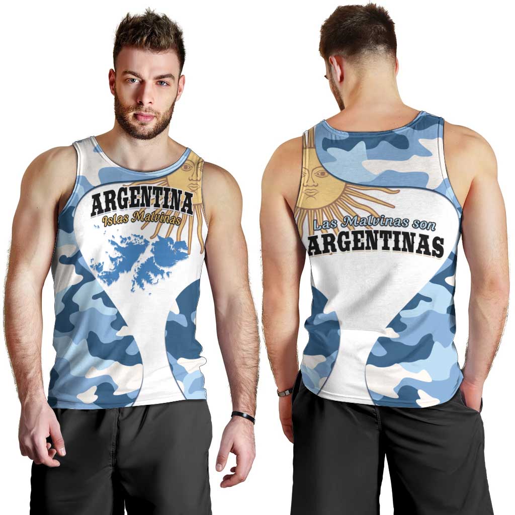 Argentina Malvinas Day Men Tank Top Las Malvinas Son Argentinas