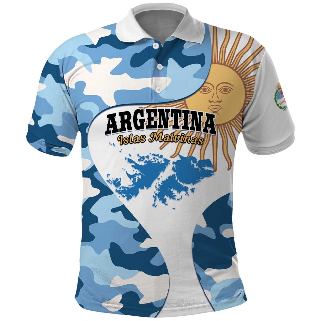 Argentina Malvinas Day Polo Shirt Las Malvinas Son Argentinas