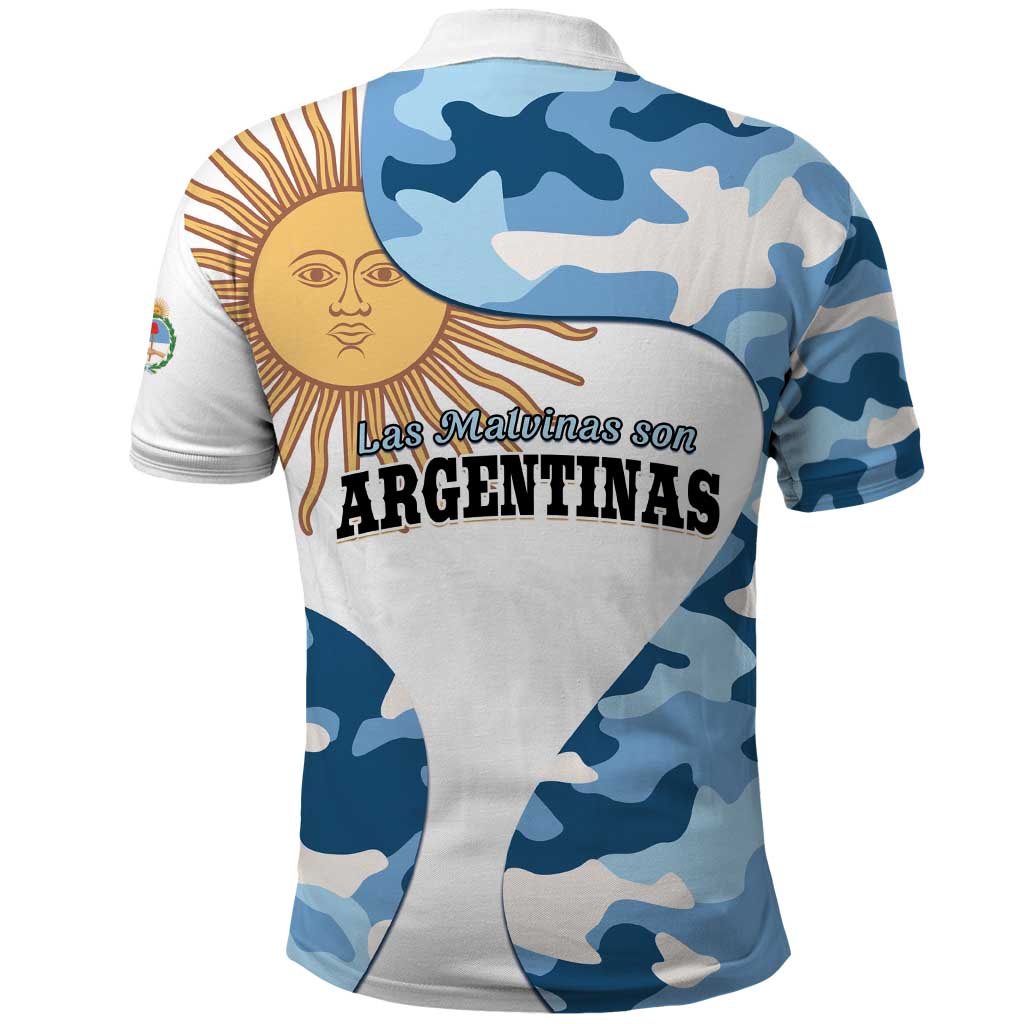 Argentina Malvinas Day Polo Shirt Las Malvinas Son Argentinas