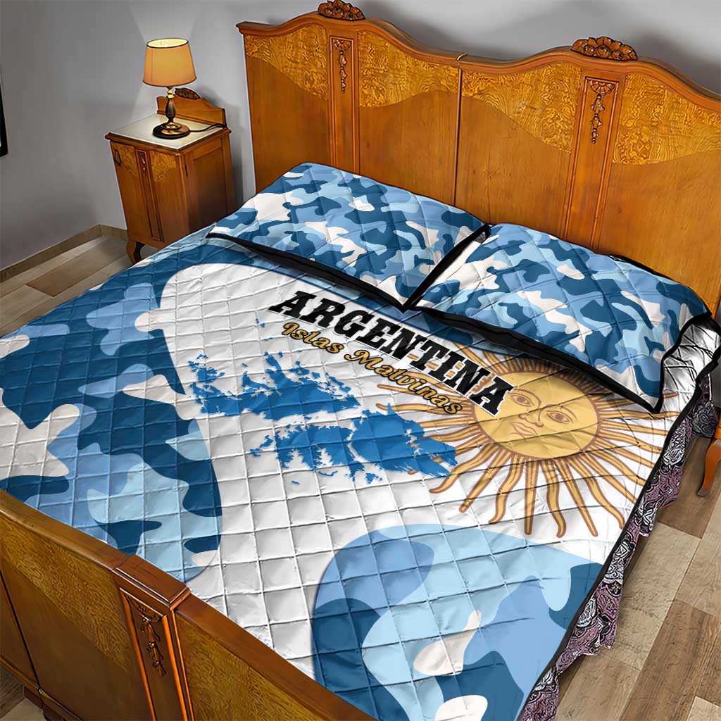 Argentina Malvinas Day Quilt Bed Set Las Malvinas Son Argentinas